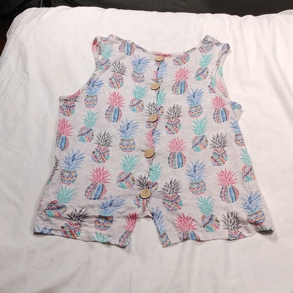 Sigrid Olsen 100% linen sleeveless top size medium - Picture 7 of 14